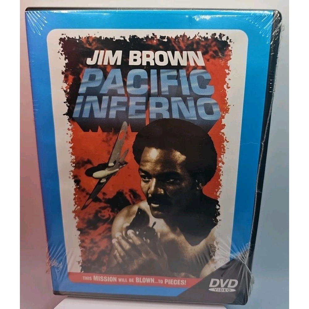 Pacific Inferno (DVD, 1979,Region 0 / All) New Sealed Jim Brown Blaxploitation